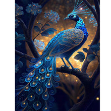 Load image into Gallery viewer, Peacock-Full Round Diamond Painting-30x40cm