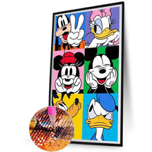 Load image into Gallery viewer, Cartoon-Full Round Diamond Painting-30x50cm