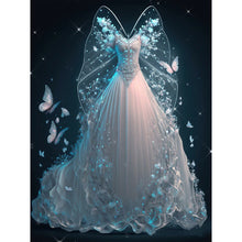 Load image into Gallery viewer, Wedding Dress-Full Drill Diamond Painting