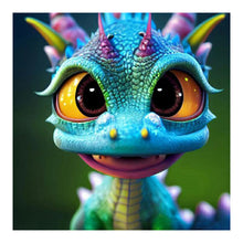 Load image into Gallery viewer, Dragon-Full Round Diamond Painting-30x30cm