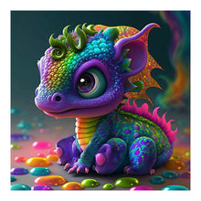 Load image into Gallery viewer, Dragon-Full Round Diamond Painting-30x30cm