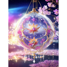 Load image into Gallery viewer, Flower Purple Campanula-Full Drill Diamond Painting