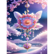 Load image into Gallery viewer, Flower Purple Campanula-Full Drill Diamond Painting