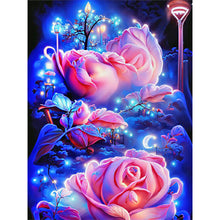 Load image into Gallery viewer, Glitter Rose-Full Drill Diamond Painting