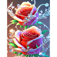Load image into Gallery viewer, Glitter Rose-Full Drill Diamond Painting