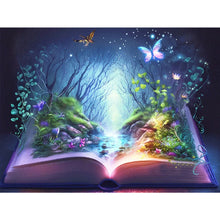 Load image into Gallery viewer, Magic Book-Full Round Diamond Painting-40x30cm