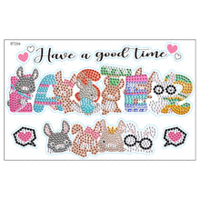 Load image into Gallery viewer, 2pcs/set-Easter-Diamond Sticker