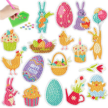 Load image into Gallery viewer, 2pcs/set-Easter-Diamond Sticker