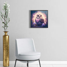 Load image into Gallery viewer, Owl-Full Drill Diamond Painting