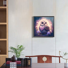 Load image into Gallery viewer, Owl-Full Drill Diamond Painting