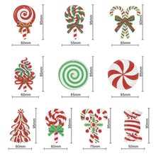 Load image into Gallery viewer, 10Pcs Christmas Diamond Painting Pendant