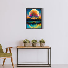 Load image into Gallery viewer, Moon Tree-Full Drill Diamond Painting