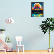 Load image into Gallery viewer, Moon Tree-Full Drill Diamond Painting