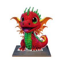 Load image into Gallery viewer, Dragon Single Sided Wooden Desktop Ornaments