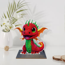 Load image into Gallery viewer, Dragon Single Sided Wooden Desktop Ornaments