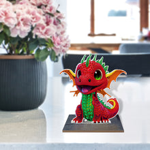 Load image into Gallery viewer, Dragon Single Sided Wooden Desktop Ornaments