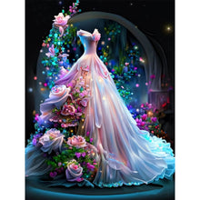 Load image into Gallery viewer, Wedding Dress-Full Drill Diamond Painting
