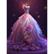 Load image into Gallery viewer, Wedding Dress-Full Drill Diamond Painting