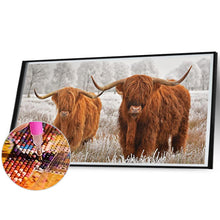 Load image into Gallery viewer, Yak-Full Round Diamond Painting-80x40cm-Large Size