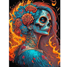 Load image into Gallery viewer, Girl-Full Round Drill Diamond Painting-30x40cm