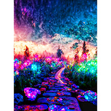 Load image into Gallery viewer, Mountain Forest-Full Round Diamond Painting-30x40cm