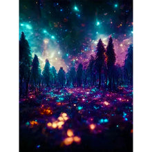 Load image into Gallery viewer, Mountain Forest-Full Round Diamond Painting-30x40cm