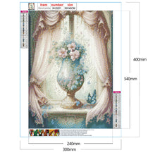 Load image into Gallery viewer, Flower Goblet-Full Round Drill Diamond Painting-30x40cm