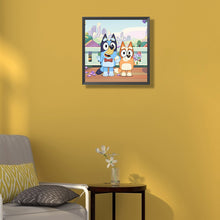 Load image into Gallery viewer, Bree The Wonderful Dog-Full Round Diamond Painting-30x30cm