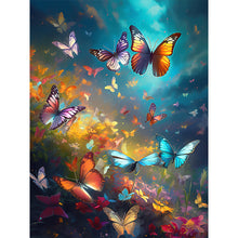 Load image into Gallery viewer, Butterfly-Full Round Diamond Painting-30x40cm
