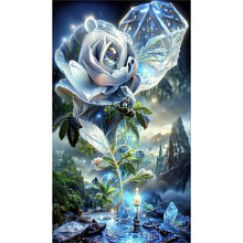 Load image into Gallery viewer, Dream Flower-Full Drill Diamond Painting-40x70cm