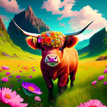 Load image into Gallery viewer, Colorful Animal-Full Round Diamond Painting-30x30cm