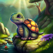 Load image into Gallery viewer, Colorful Animal-Full Round Diamond Painting-30x30cm