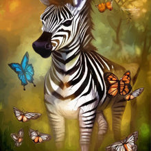 Load image into Gallery viewer, Colorful Animal-Full Round Diamond Painting-30x30cm