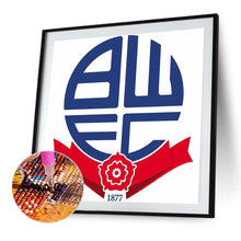 Load image into Gallery viewer, Bolton Wanderers Football Club-Full Round Diamond Painting-30x30cm