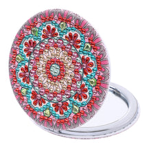 Load image into Gallery viewer, Mandala-Diamond Makeup Mirror