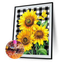 Load image into Gallery viewer, Sunflower-Full Round Diamond Painting-30x40cm