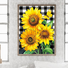 Load image into Gallery viewer, Sunflower-Full Round Diamond Painting-30x40cm