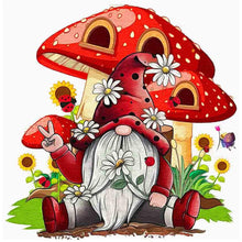 Load image into Gallery viewer, Gnome-Full Round Diamond Painting-30x30cm