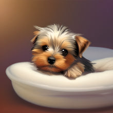 Load image into Gallery viewer, Dog-Full Round Diamond Painting-30x30cm