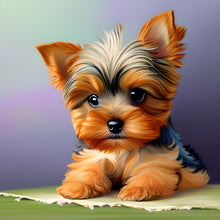 Load image into Gallery viewer, Dog-Full Round Diamond Painting-30x30cm