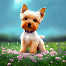 Load image into Gallery viewer, Dog-Full Round Diamond Painting-30x30cm