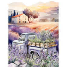 Load image into Gallery viewer, Lavender-Full Round Diamond Painting-30x40cm