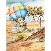 Load image into Gallery viewer, Cartoon Bear-Full Round Diamond Painting-30x40cm