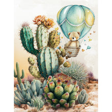 Load image into Gallery viewer, Cartoon Bear-Full Round Diamond Painting-30x40cm