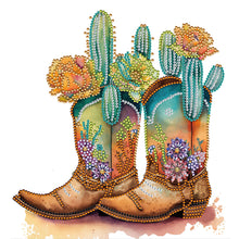 Load image into Gallery viewer, Retro Boots-Partial Special Diamond Painting-30x30cm