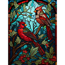 Load image into Gallery viewer, Cardinal-Full Round Diamond Painting-30x40cm