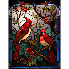 Load image into Gallery viewer, Cardinal-Full Round Diamond Painting-30x40cm