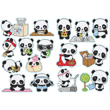 Load image into Gallery viewer, 2pcs/set-Cartoon Animal-Diamond Sticker
