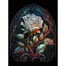 Load image into Gallery viewer, Rose-Full Round Diamond Painting-30x40cm