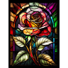 Load image into Gallery viewer, Rose-Full Round Diamond Painting-30x40cm